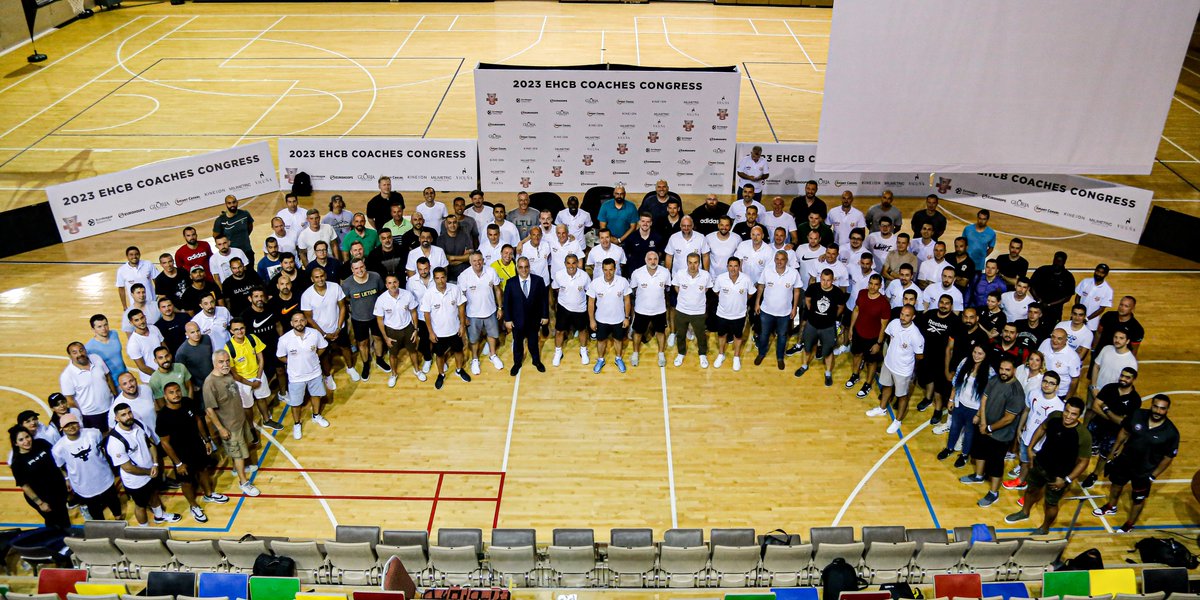 It's a wrap! The 2023 EHCB Coaches Congress was completed with more than 100 coaches from more than 30 countries attending and enjoying high level lectures in Gloria Sports Arena.   

See you next year!