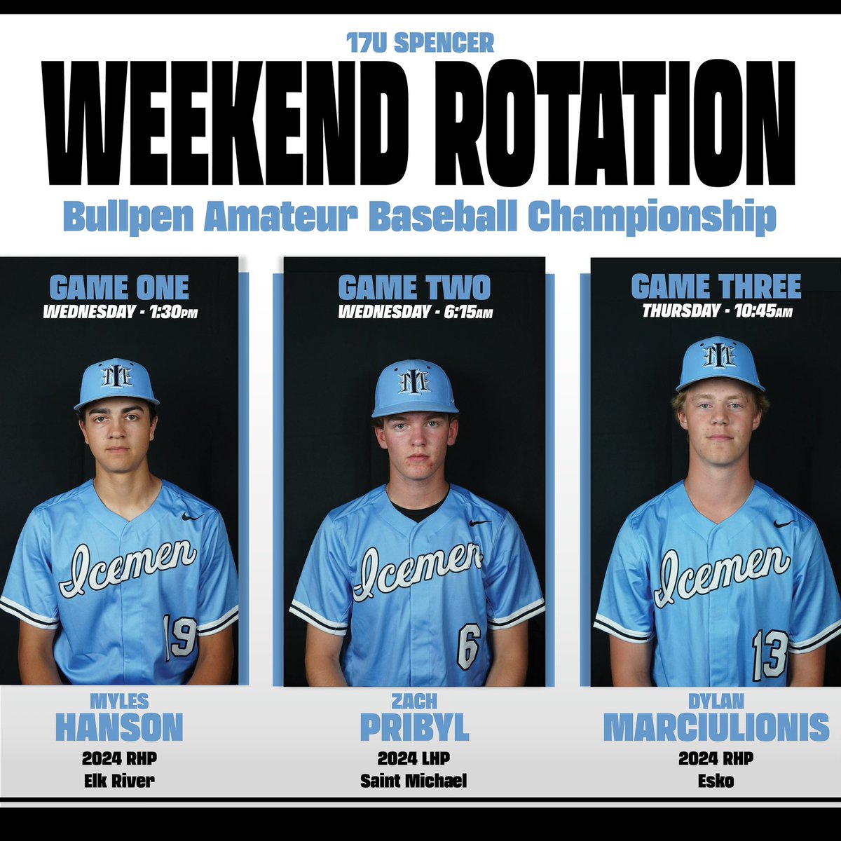 Minnesota Icemen Baseball tweet media