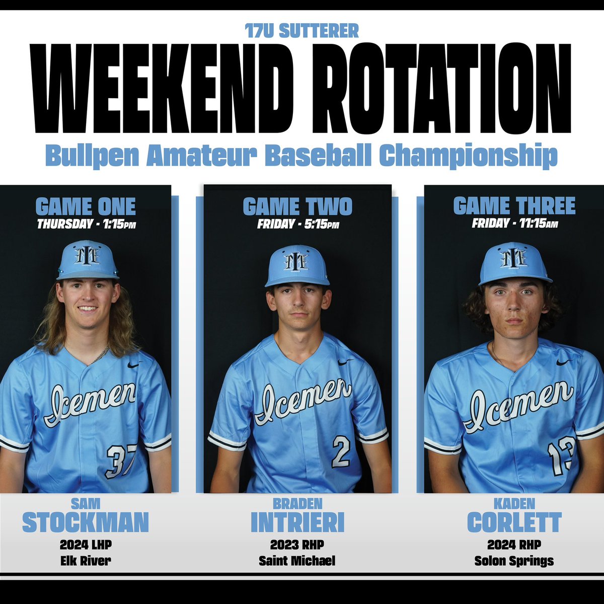 Minnesota Icemen Baseball tweet media