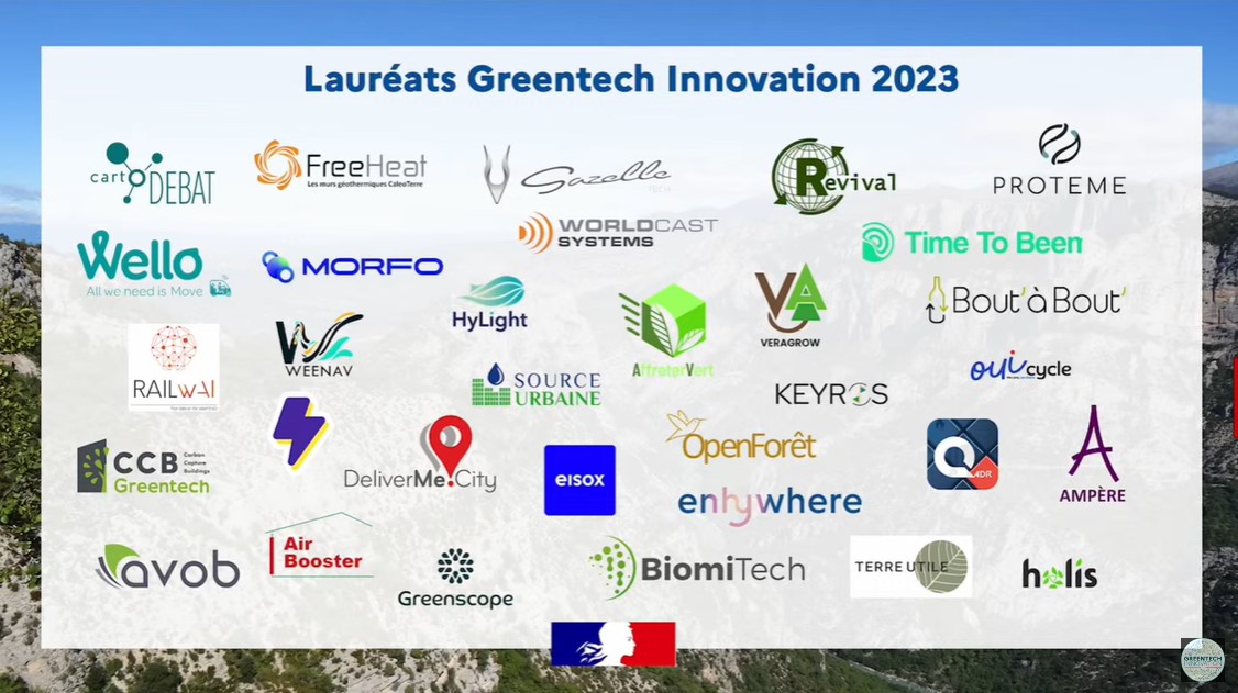 AMPMetropole's tweet image. 🟢Les start-up de la nouvelle promotion Greentech Innovation 2023, après avoir été dévoilées dans la matinée, ont pu présenter leurs innovations et solutions l&apos;après-midi, à l&apos;image de la pépite métropolitaine Biomitech, qui purifie l&apos;air avec des microalgues.
#RDGreentech