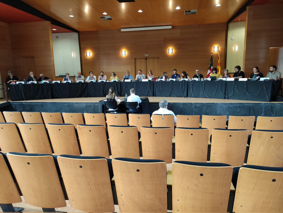 Comença el ple municipal extraordinari de #lesFranqueses que tracta temes del cartipàs i de l'organització pel període 2023-2024. El poder seguir a Youtube