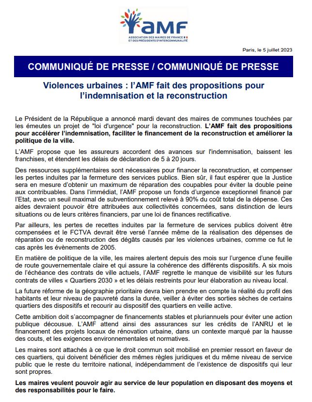 AMF | Association des maires de France tweet media