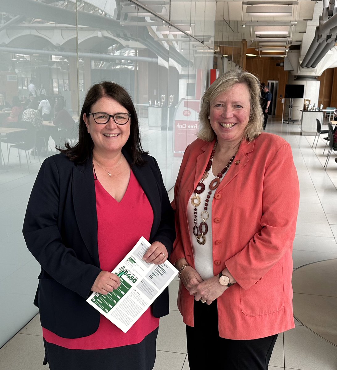 It was great to meet <a href="/ASDICnetwork/">ASDIC - Association of Service Drop-In Centres</a> Chief Executive, Tracey Bryant, in Parliament today.

ASDIC do excellent work supporting and helping to bring together centres to deliver services and activities for veterans.