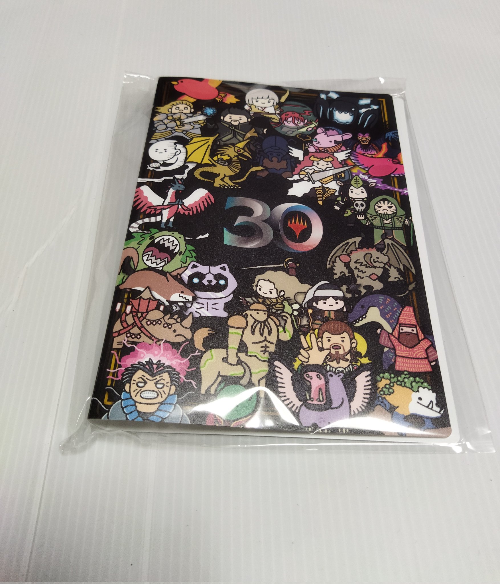 MTG30周年記念　ちびキャラシール　ファイル MTG サプライ ちびキャラシール 特製シールバインダー【BIGWEB