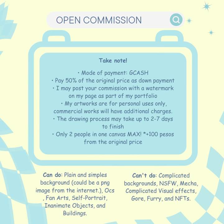 Dahlz__'s tweet photo. I planned to post this later on but I badly need funds :/
*I can draw men too
*I also offer simple sketches (for only half the price) 
*I only accept Peso/Philippine currency:((
*I CAN do light gore

#artph #opencommissions #commissionopen #CommissionSheet #digitalart https://t.co/NyZ9uG9Cc1
