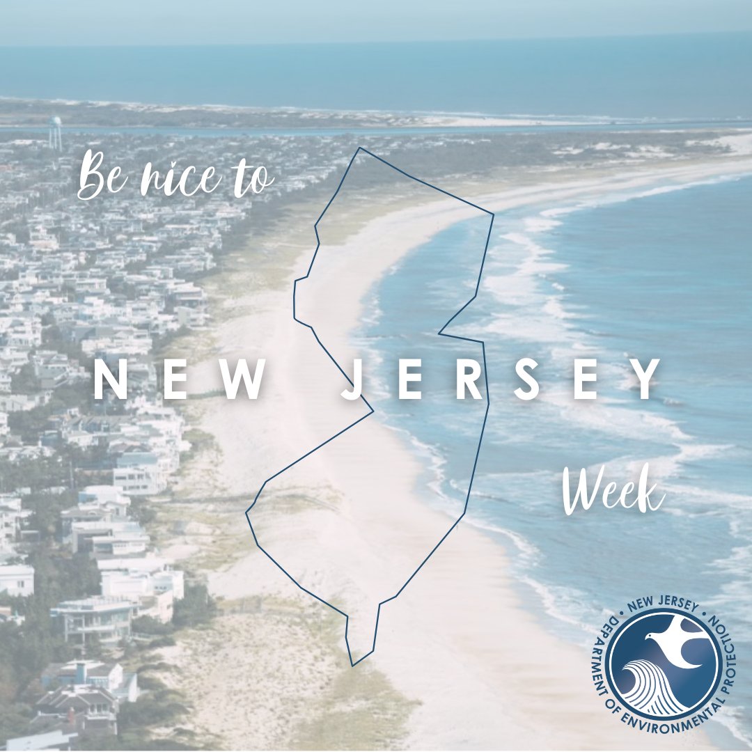NewJerseyDEP's tweet photo. 🚨It’s #BeNicetoNewJerseyWeek!🚨
❤️Appreciate all we have to offer:
🥯Eat a bagel (better than New York!)
🚶♂️Take a hike at one of our state parks
🎧Listen to Bruce Springsteen https://t.co/bhqOaMXgHG