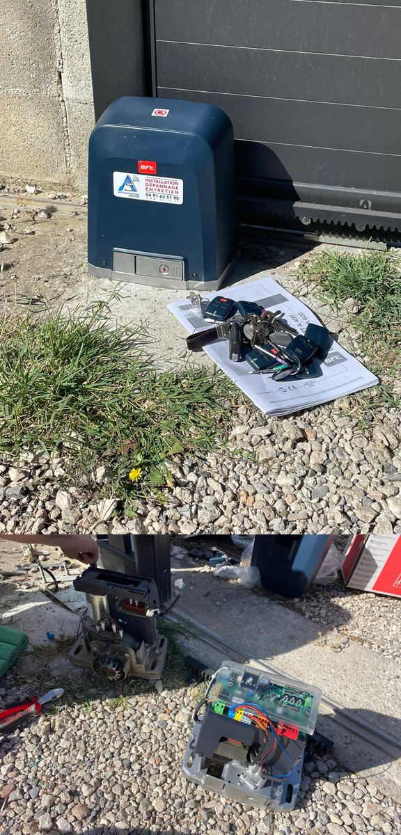 Automatisme13's tweet image. Dépannage moteur  DEIMOS BT ULTRA A600 MOTORISATION COULISSANT BFT + 1 TÉLÉCOMMANDE