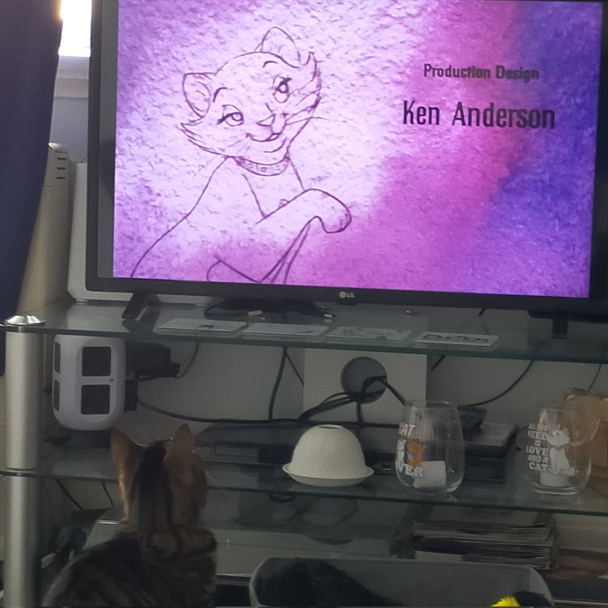 My Emmie is watching the Aristocrats.