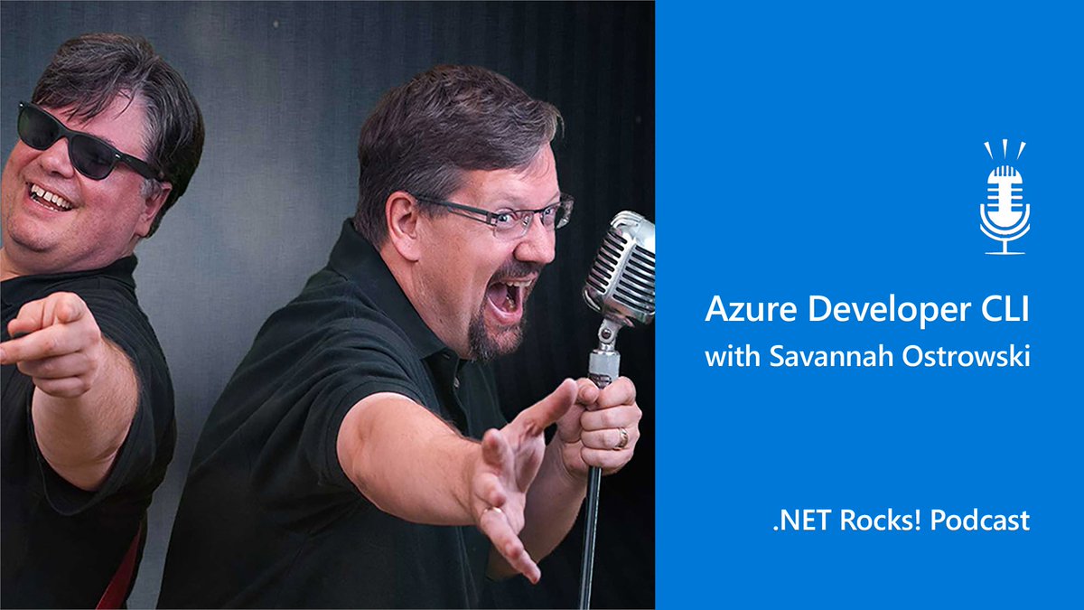MSAzureDev's tweet image. How do you get your app running in Azure?

#dotNETRocks and Savannah Ostrowski discuss the Azure Developer CLI (azd), an open-source tool to help developers using .NET, Javascript/Typescript, Python, Java, and more to get deployed into Azure. 🦻 msft.it/6011gtry9