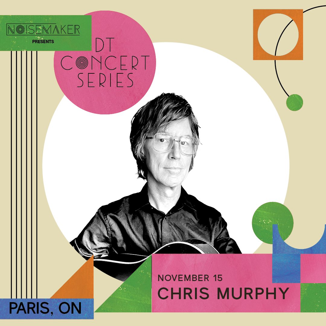 We are very excited to have Chris Murphy (<a href="/Sloanmusic/">Sloan</a> ) join us for our 2023/24 DT Concert Series!

Tickets out now! Get yours to hear amazing songs and stories on November 15, 2023!

Tickets available at dtconcertseries.com