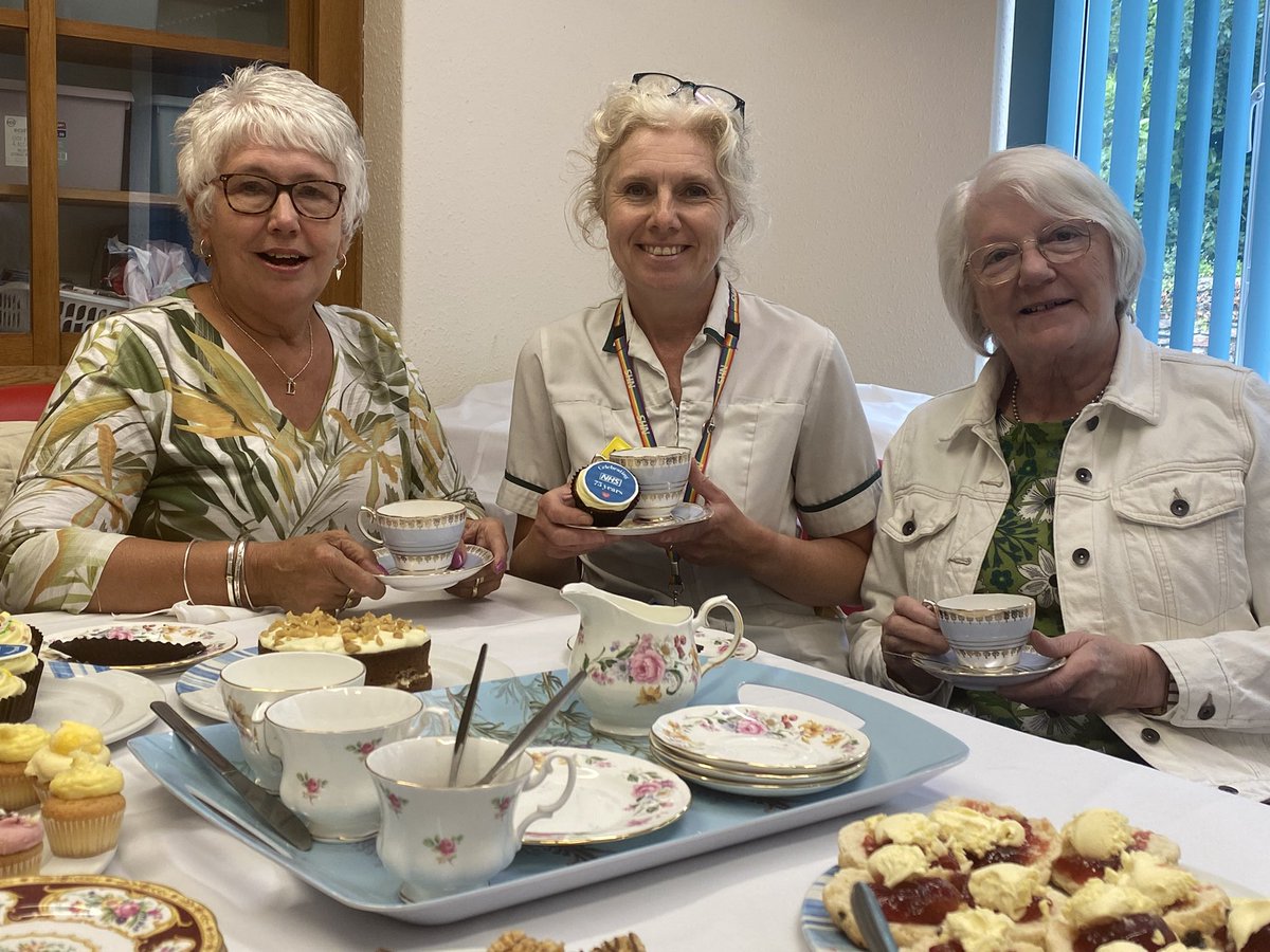 We’ve had a wonderful afternoon enjoying a cuppa & cake, celebrating 75 years of our NHS 💙 Next celebration is our fete this Saturday from 2-4 @lof_launceston @sarahddaniel @NooWilks5 @gp_kernow