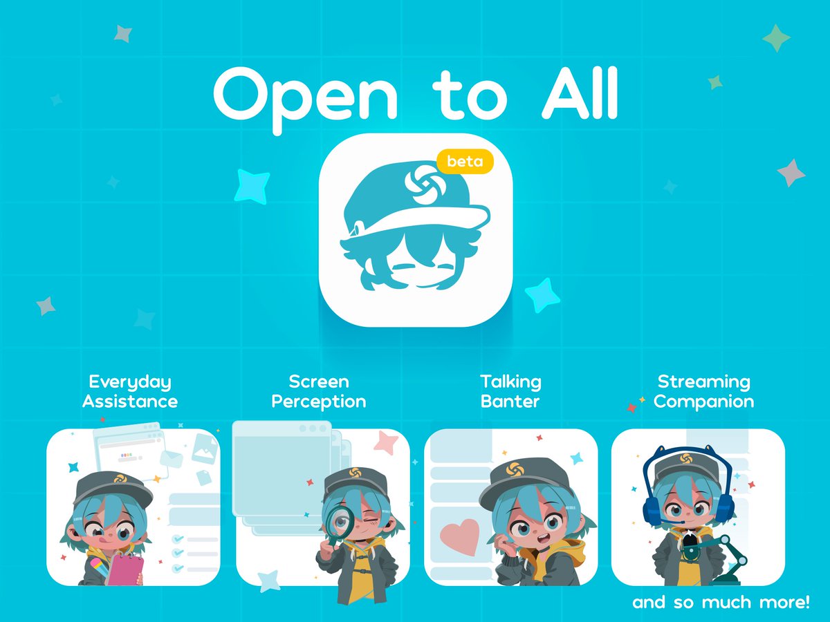 HeyOz_AI's tweet image. @Moemate_app is now in open beta. 

moemate.io 

We are working on some of the most exciting features. Coming soon!