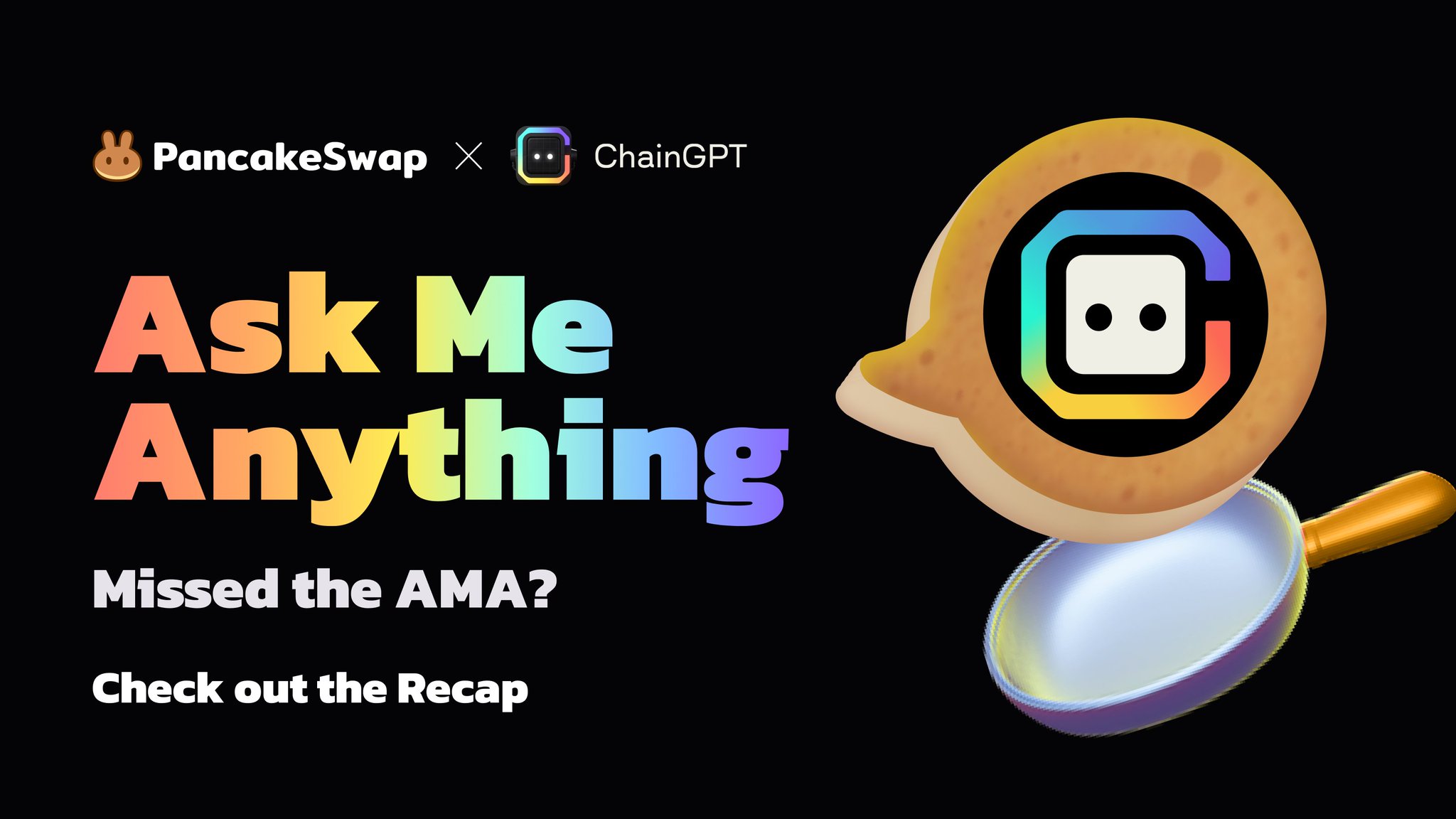 PancakeSwap🥞Ev3ryone's Favourite D3X on Twitter "🤔 Missed the AMA with