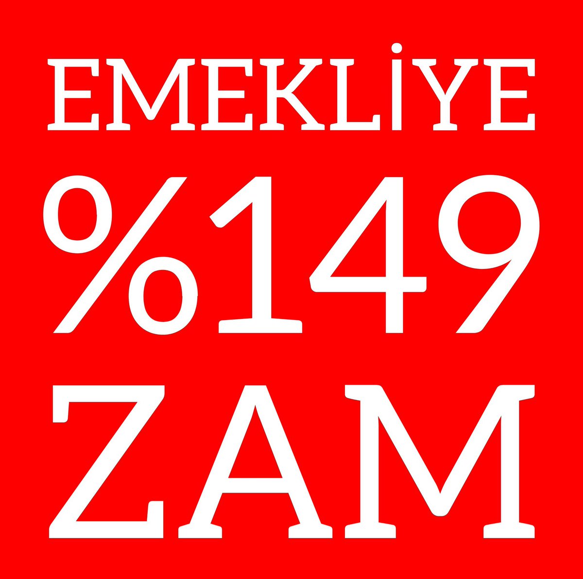 Memura verdiğiniz zam tutarı kadar emekli maaş alamıyor. 

En Düşük MEMUR Maaşı ZAM TUTARI: 8.000 TL

En Düşük EMEKLİ MAAŞI: 7.500 TL

Bu utanç tablosunu yaşatacağınıza Vurun, öldürün gitsin emekliyi…

#EmekliyeKÖK22000olmalıdır
#5BinKısmiYasaBekliyor

<a href="/isikhanvedat/">Prof. Dr. Vedat Işıkhan</a> <a href="/Akparti/">AK Parti</a>