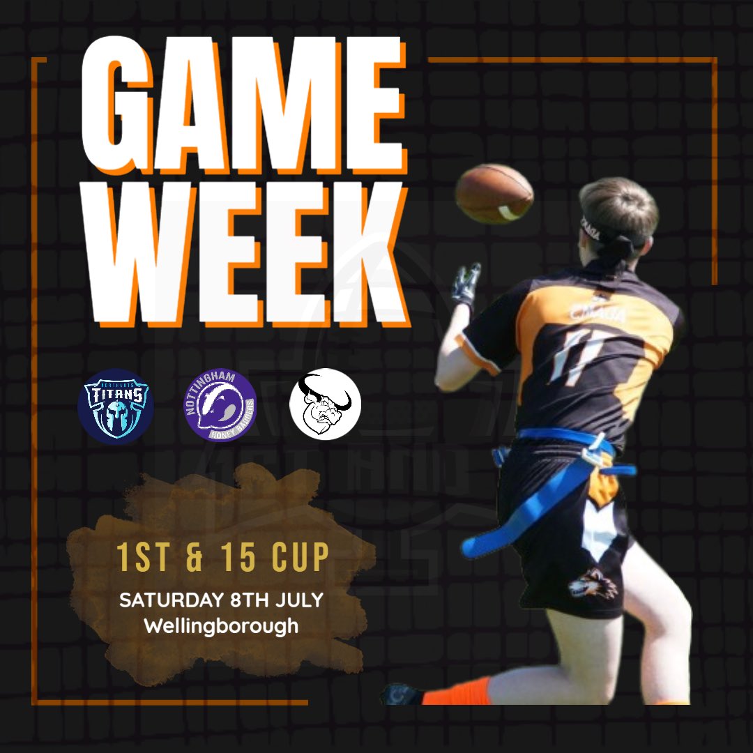 GAME WEEK! 🚨🚨

Wolves travel to Northampton for the 1st and 15 tournament on Saturday and Sunday! Will be exciting to play new teams across the 2 game-days. 

As you can see, social media posts will look a slight different, sorry Dan😉