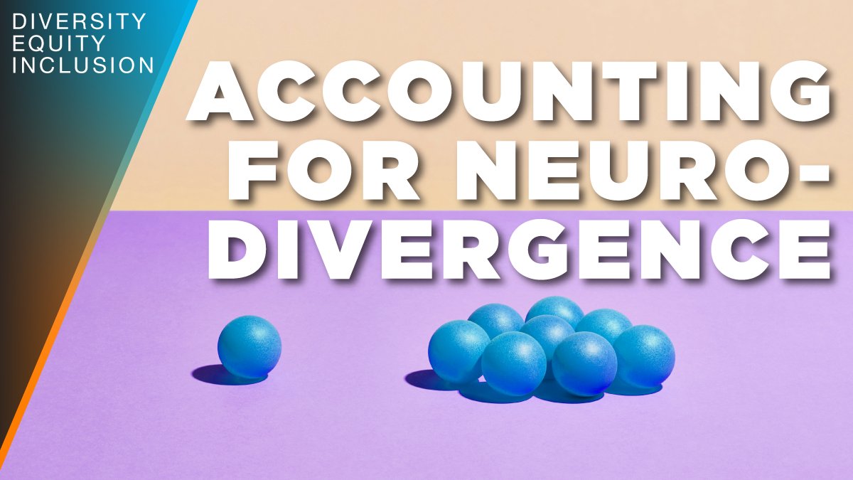 ABAesq's tweet photo. Tens of millions of Americans are neurodivergent, yet few DEI programs take this into account. Here's why they should:  https://t.co/1rkNruV0Xi https://t.co/KGHyfApel4