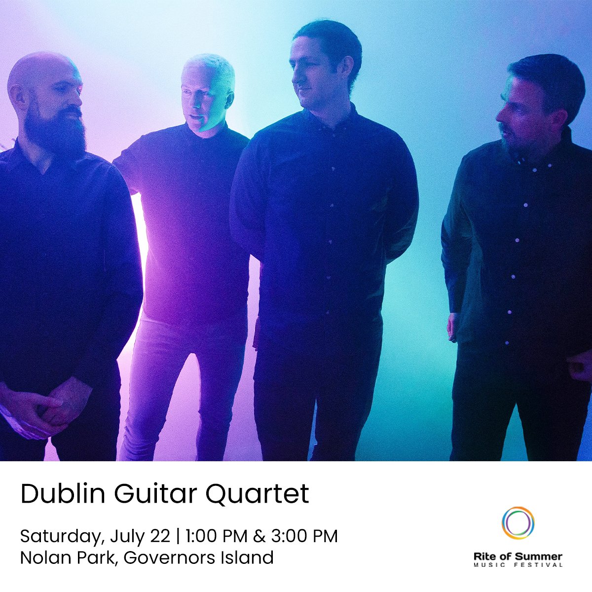 Mark your calendars for July 22 for FREE performances from <a href="/dublinguitars/">DUBLINGUITARQUARTET</a>. This is the first time an esteemed glob­al ensem­ble will be pre­sent­ed by ROS!

See more details: riteofsummer.com/festival/dubli…