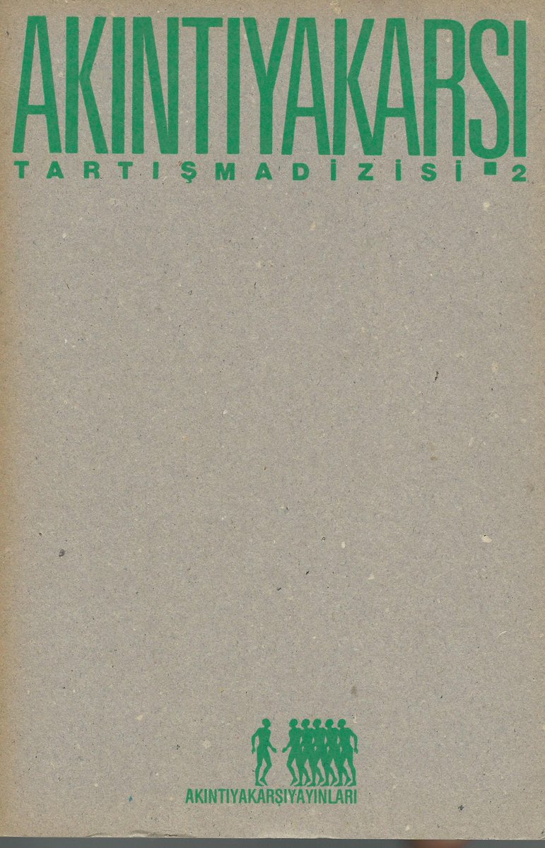 Akıntıya Karşı Tartışma Dizisi 02 - Ocak 1986 gonotes.me/z04zj #AkıntıyaKarşı #SerdarSemen #MariaAntoniettaMacciocchi #SaffetMuratTura #TaşkınSözdinler #EmreSenan #MeltemAhıska #BülentSomay #YaşarÇabuklu #TarıkGünersel #HaşmetBabaoğlu #BülentErkmen #WalterBenjamin