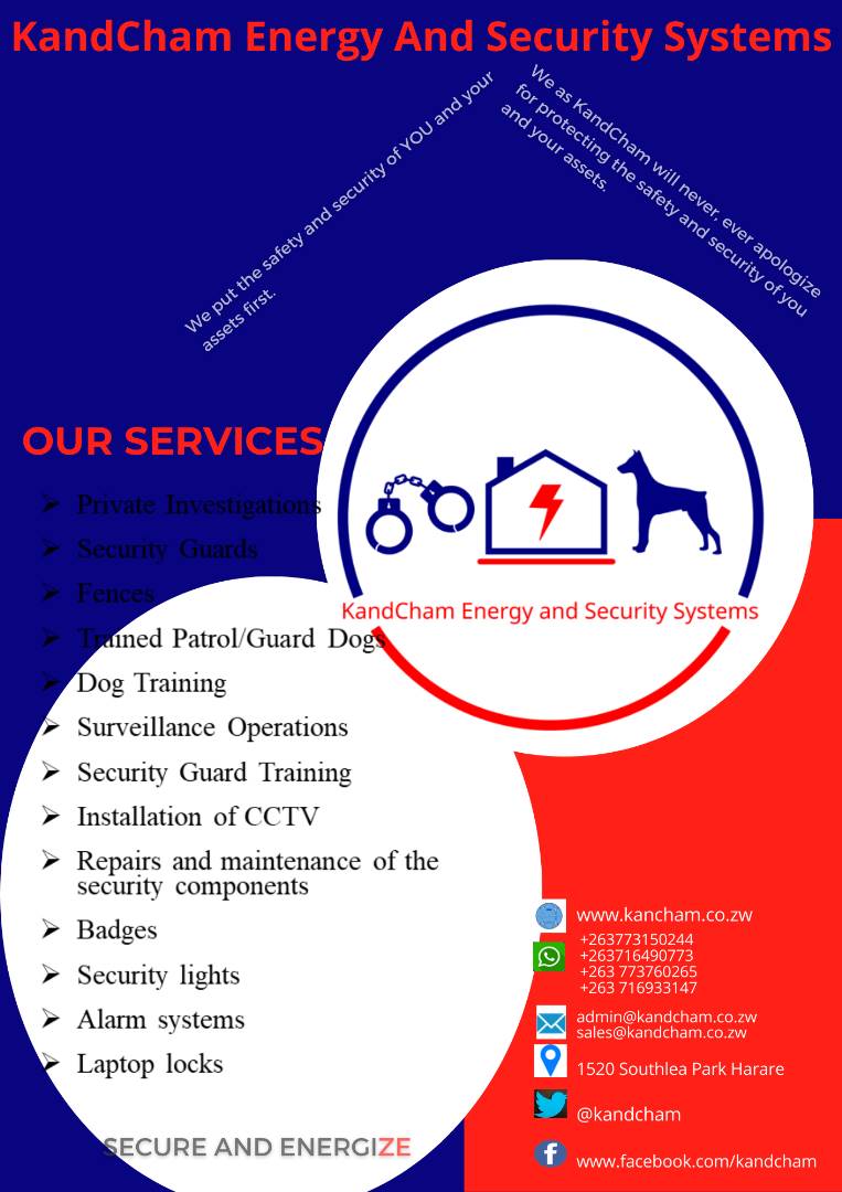 b_bchamaz's tweet image. Avoid double tragedy by allowing criminals to f$$k with your property and valuables. @kandcham is there to safe your assets. Get in touch with our team for more information

@misheckkanda @lawryofficial