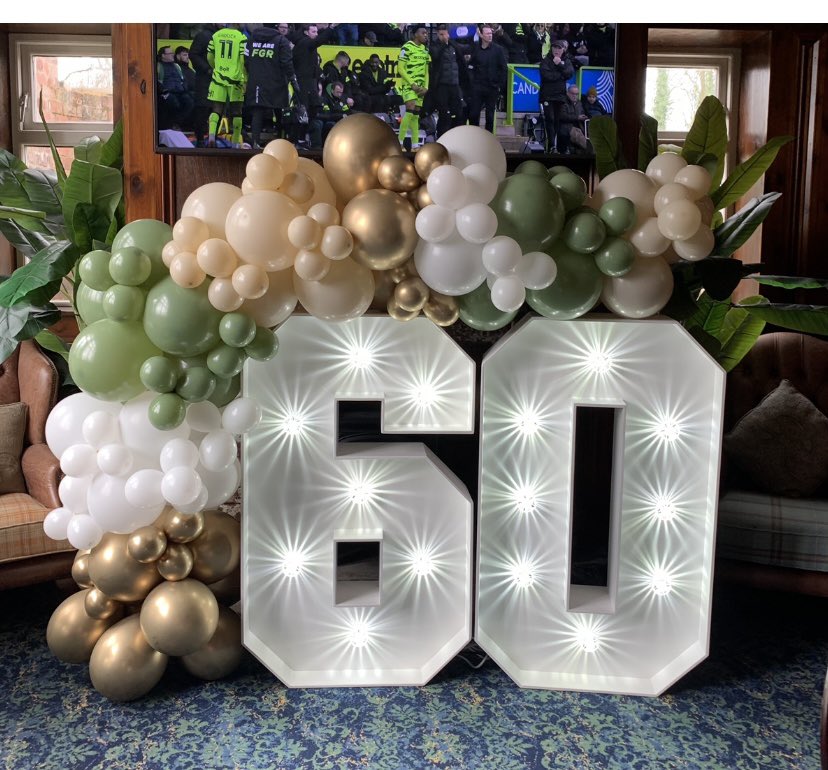 TraceyGerrard7's tweet image. INFINITY OCCASIONS 
#venuedressing #LEDnumbers #balloons #sthelens