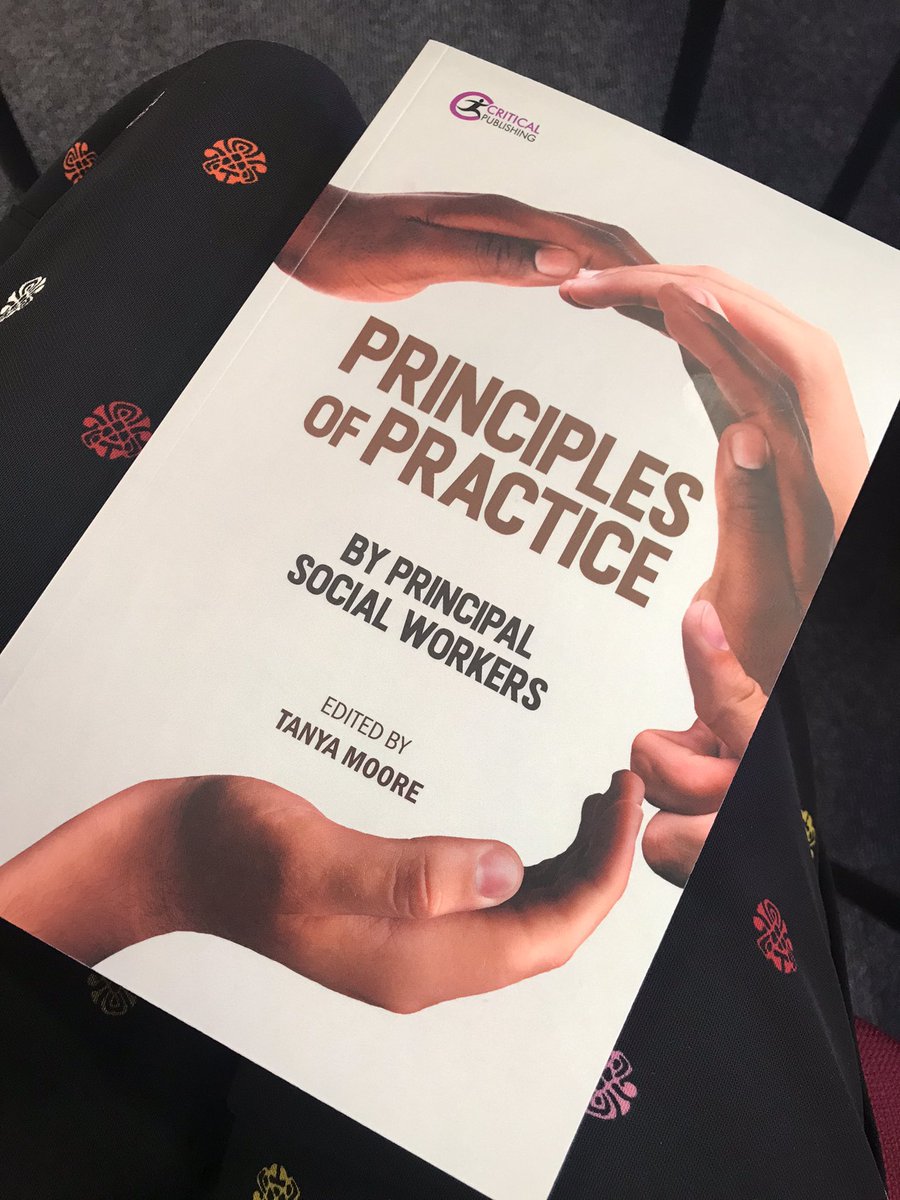 HelenFShaw's tweet photo. Lovely to see my colleagues @ShantelThomas77 & former colleague @tanya_tavi at the launch of the wonderful book #principlesofpractice https://t.co/AGFwE1cxYp