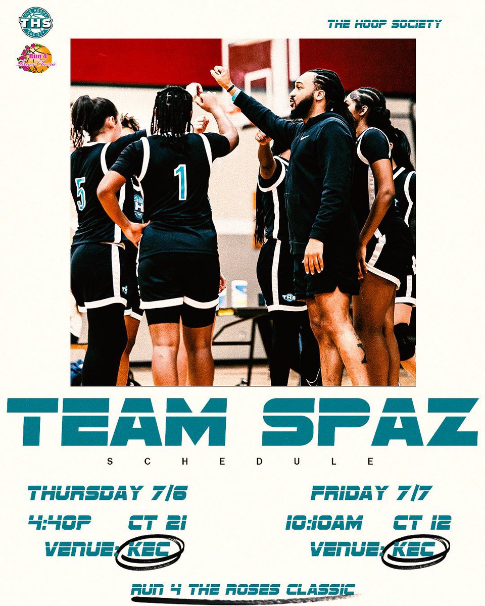 THS (@thshoopz) on Twitter photo Coaches come check out 2025 Guard <a href="/RiRiDeLeon5/">Rihanna DeLeon</a> at <a href="/TFNsRun4Roses/">TFN's Run 4 Roses</a> One of the best shooters in her class. Elite shooting translates in college!!!
✅Elite Shooter
✅Quick Release
✅ Unlimited Range
✅Stretches the floor
✅ Energy producer for teammates
❗️❗️❗️THS Team Spaz 17u 🏀 Coaches come check out 2025 Guard <a href="/RiRiDeLeon5/">Rihanna DeLeon</a> at <a href="/TFNsRun4Roses/">TFN's Run 4 Roses</a> One of the best shooters in her class. Elite shooting translates in college!!!
✅Elite Shooter
✅Quick Release
✅ Unlimited Range
✅Stretches the floor
✅ Energy producer for teammates
❗️❗️❗️THS Team Spaz 17u 🏀