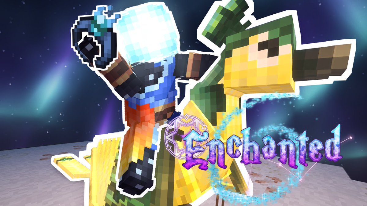 I LEARNED TO FLY IN ENCHANTED SMP! No seriously I have like 3 different ways now!

#minecraft
Link in replies!