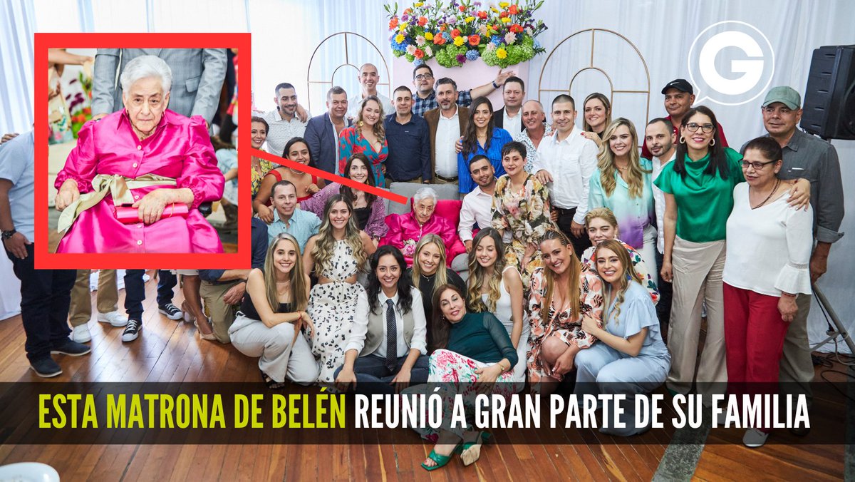 👵👨‍👩‍👧‍👧👨‍👧‍👧👩‍👧‍👧 María Ilduara Fernández de Pérez celebró junto a sus seres queridos en el Club el Rodeo sus 100 años. Una familia que se destaca en #Belén por tener a 16 hermanos y 114 parientes que son muy unidos → rb.gy/7u5z9