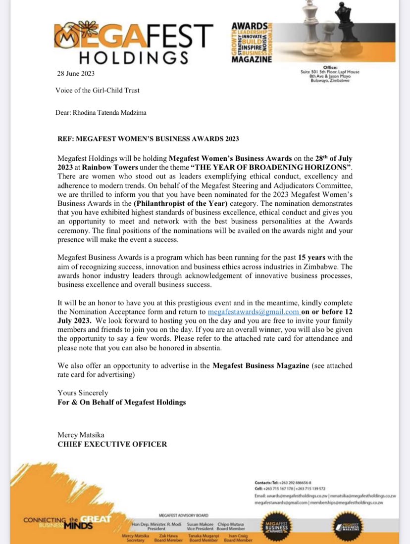 Rodhina Madzima tweet media