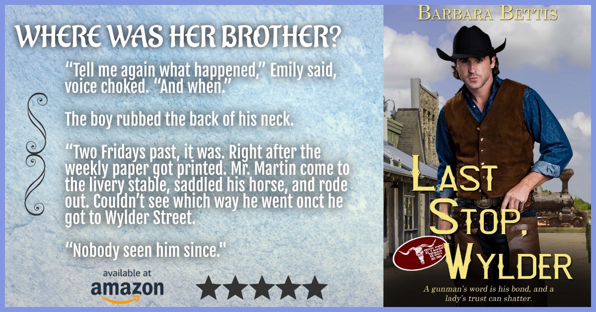 BarbaraBettis's tweet image. Here's a peek from my Western, Last Stop, Wylder. amazon.com/Last-Stop-Wyld… #bookqw #wrpbks #Western #cowboy #romancebooks