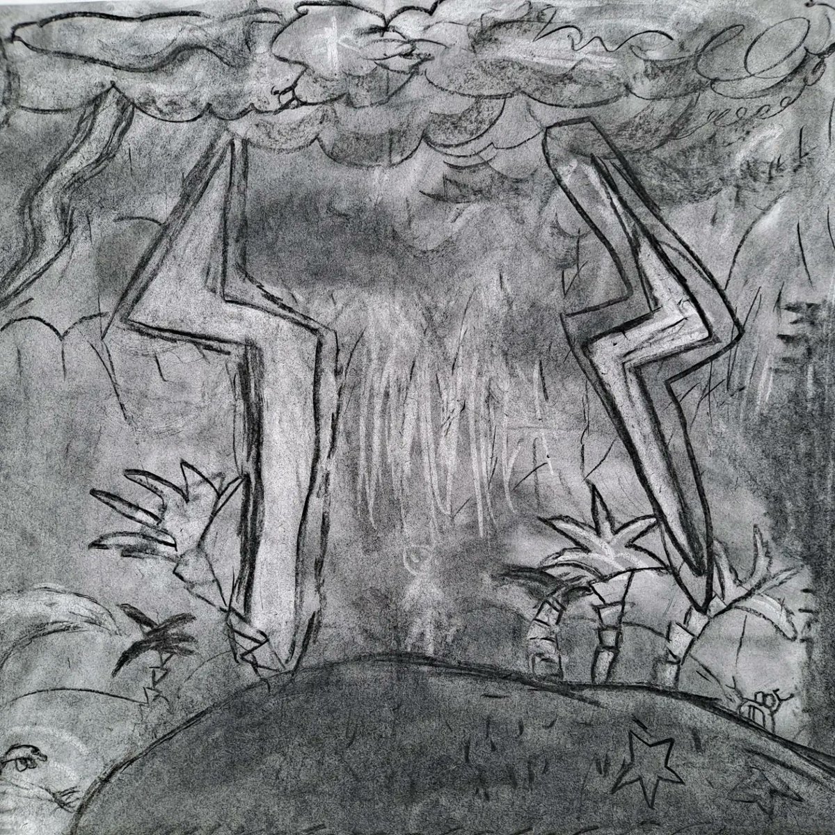 creativestates's tweet photo. 40 min wellbeing sessions with Arden Primary Yr5, exploring charcoal.   Starting with large mark making with powder and then looking for pictures within them, and developing those.

#charcoaldrawing #artsineducation #wellbeing #communityarts #artsinschools #experimentaldrawing https://t.co/nqwB2Yps5h