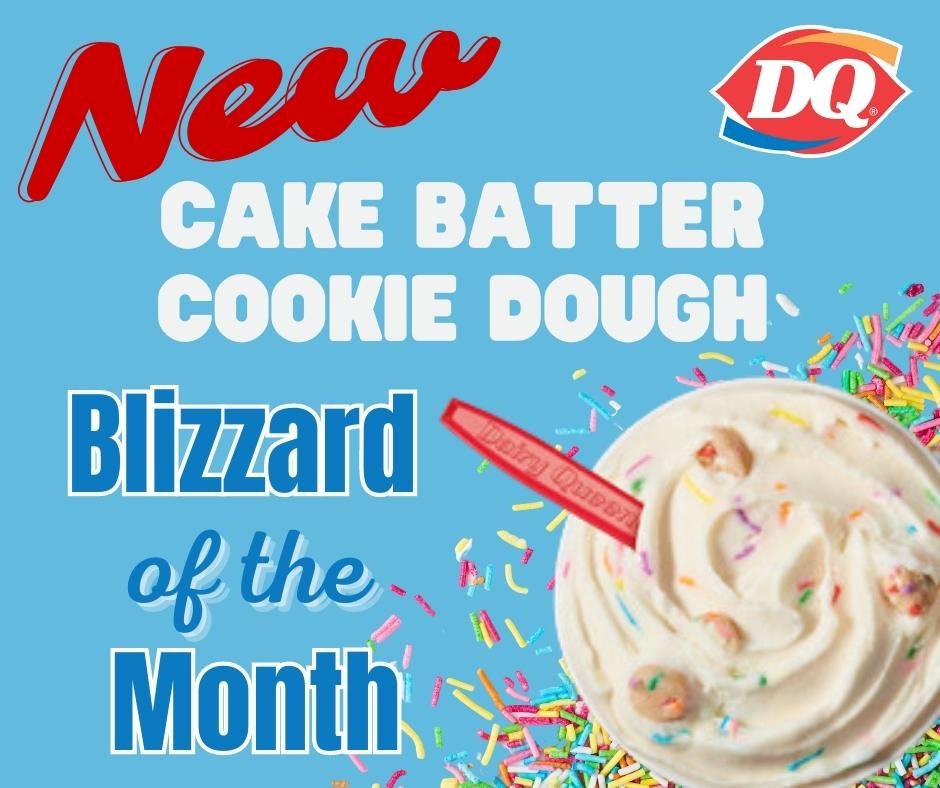 Dairy Queen on Twitter "The Dairy Queen Blizzard of the Month club