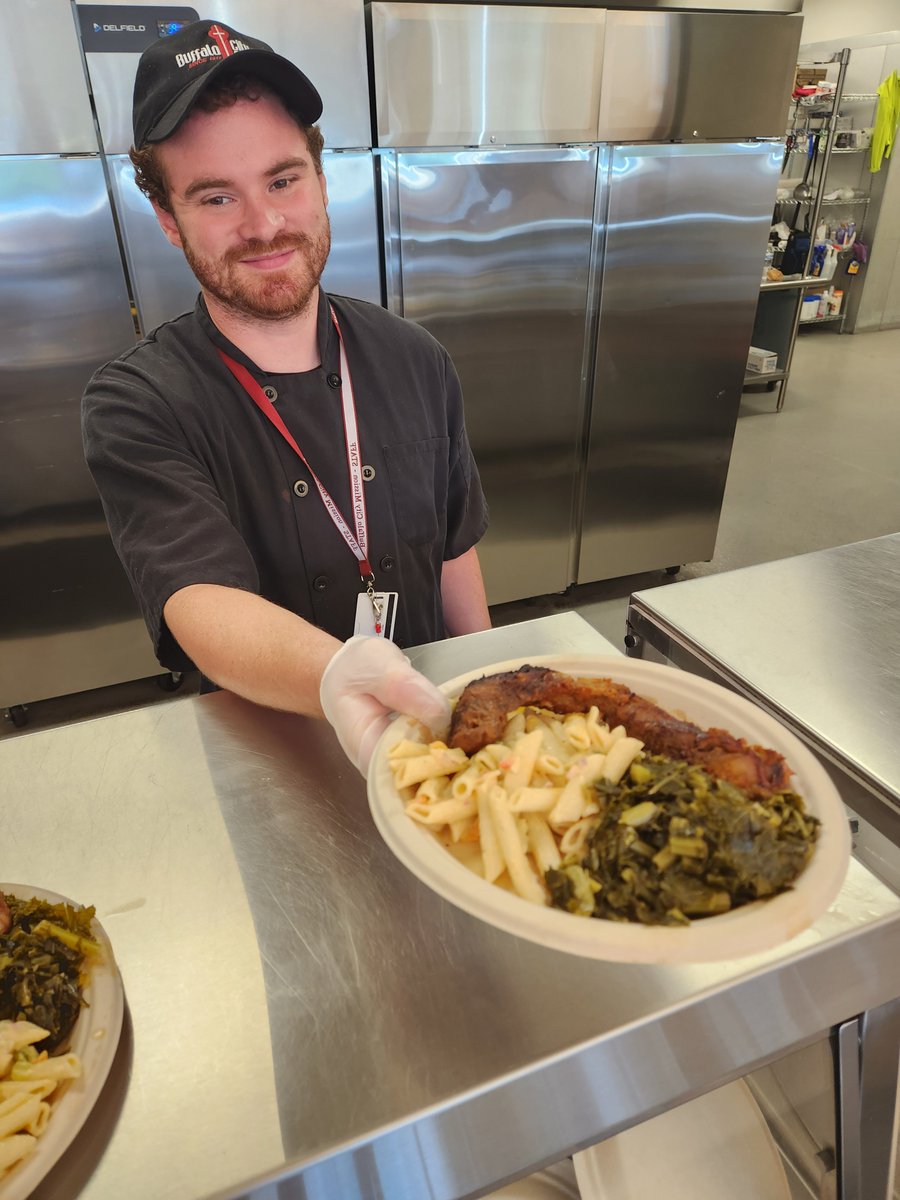 🇺🇸 Today, we celebrated Independence Day with a delicious lunch for our residents! The kitchen prepared BBQ ribs, collard greens &amp; pasta salad. Seeing our residents enjoy the meal together reminds us of the strength in unity. We will continue to create a brighter future together!