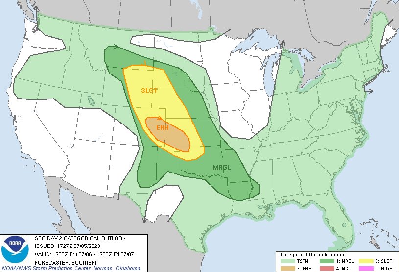NWS Storm Prediction Center tweet media