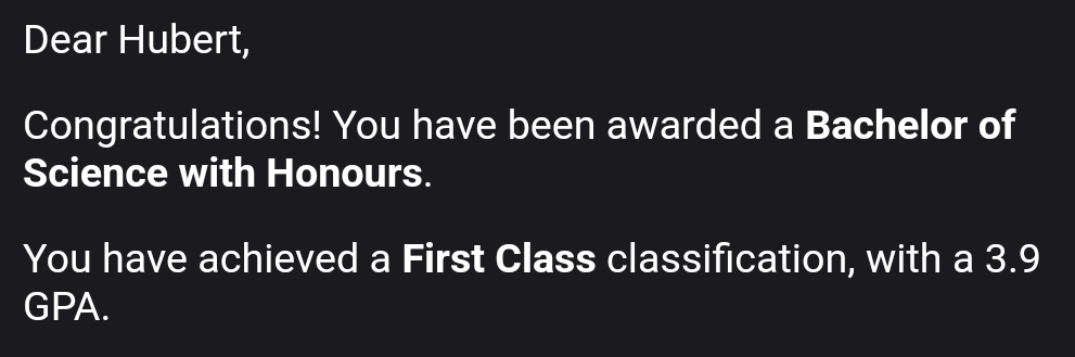 TwoUnderscoresH's tweet photo. First class wooo https://t.co/U5Z3coyeTx