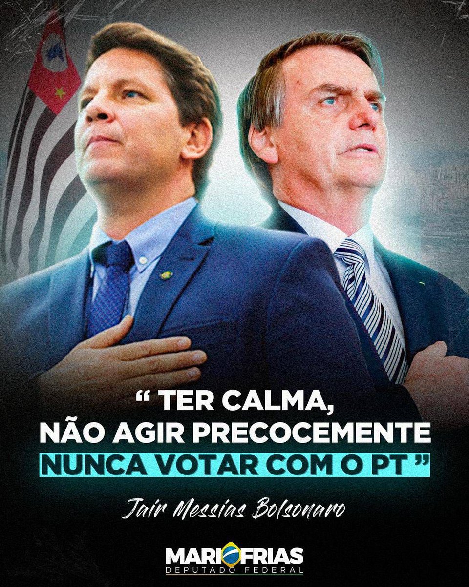 mfriasoficial's tweet photo. Essas foram as instruções do meu Presidente e capitão, @jairmessiasbolsonaro. 

Ele é meu líder e seguirei firme sob seus comandos, lutando pelo melhor para os brasileiros. https://t.co/LuSHVNdr4S