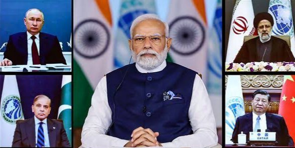 VikashSananda's tweet image. &quot;However, in these efforts, it is essential to uphold the basic principles of the #SCO charter, particularly respecting the sovereignty and regional integrity of the Member States.&quot; India reiterates the caveat in no uncertain terms @ #SCOSummit2023