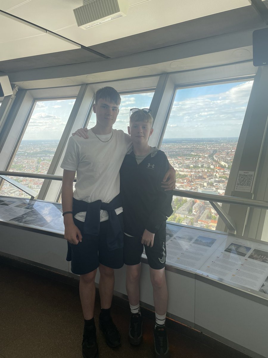 OGACADEMY's tweet photo. Just had a 'tower'-ific time at the TV Tower in Berlin! Talk about 'heights' of entertainment! ✨ #ElevatingExperience https://t.co/0Y37lMEej6