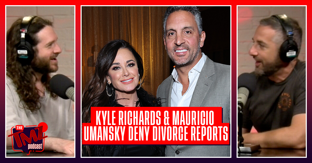 Kyle Richards and Mauricio Umansky deny they are divorcing