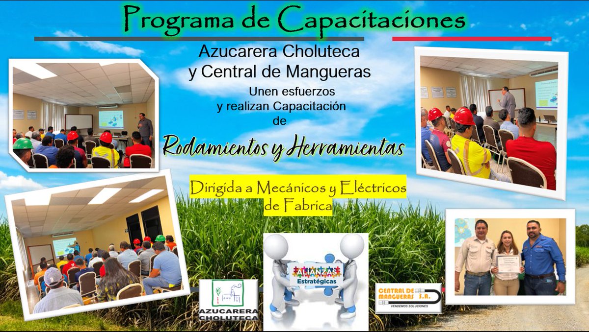 RSEACHSA's tweet photo. Sumando esfuerzos se logran dulces resultados y hoy nuevamente aplicamos esta filosofía. Agradecemos a Central de Mangueras por ser ese aliado estratégico que fortalece día a día esas relaciones Ganar- Ganar.
Gracias por la transferencia de conocimientos a nuestros colaboradores. https://t.co/KVHlf5xfhW