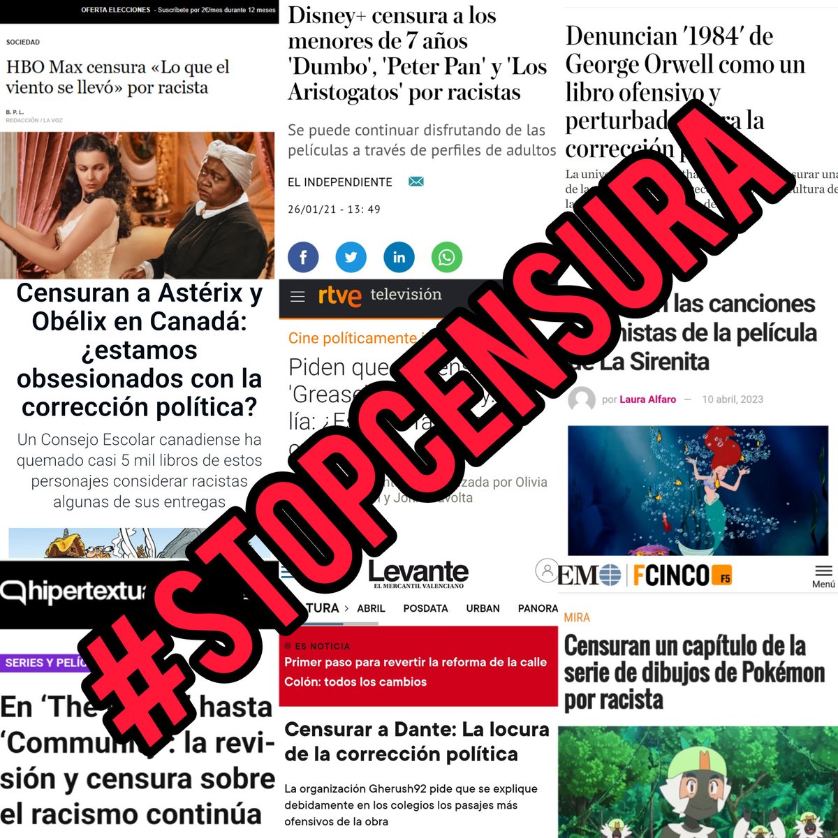 MuffetV's tweet photo. @AnitaBotwin Exacto, #StopCensura https://t.co/WGTaQXpCfO