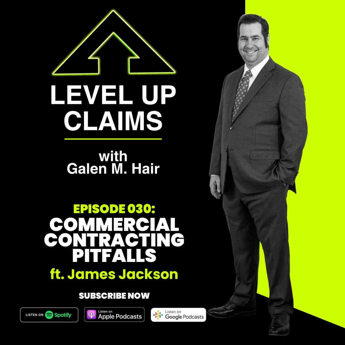 LUClaimsSummit's tweet photo. Out now 🎙️ James Jackson, Director of Business Development for TSA, talks to us about commercial contracting pitfalls and how to avoid them, as well as the successes and challenges of running a business.

Click to Listen:
🔗 https://t.co/yGuGY9tUoh

👤 Galen Hair
📍 Metairie, LA https://t.co/xu6bOYokvP