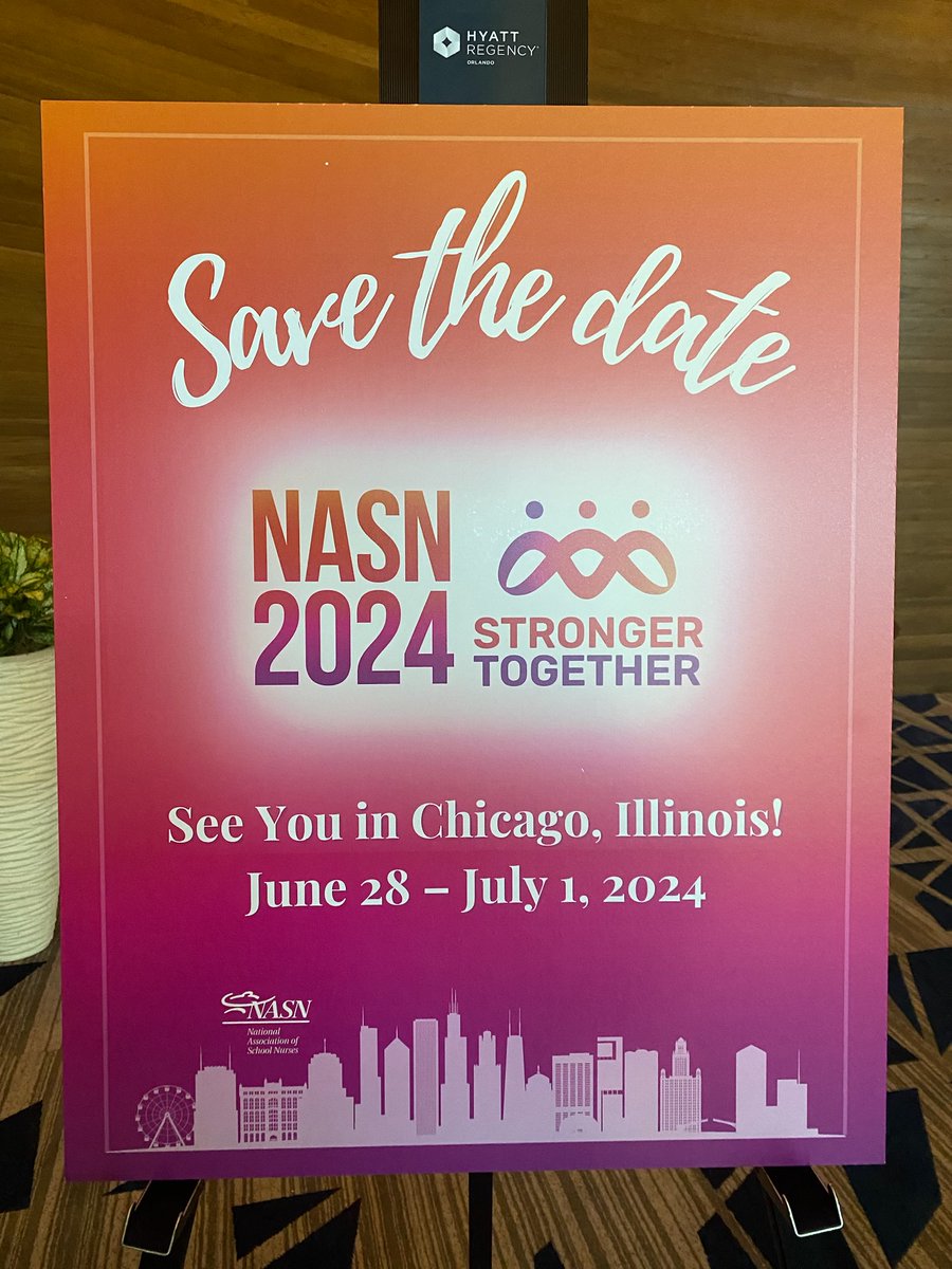 ILSchoolNurses's tweet photo. Thank you to all of the #ilschoolnurses who attended #NASN2023! We hope to see even more of you when we host #nasn2024 in Chicago next year! https://t.co/JhH3JTy50a