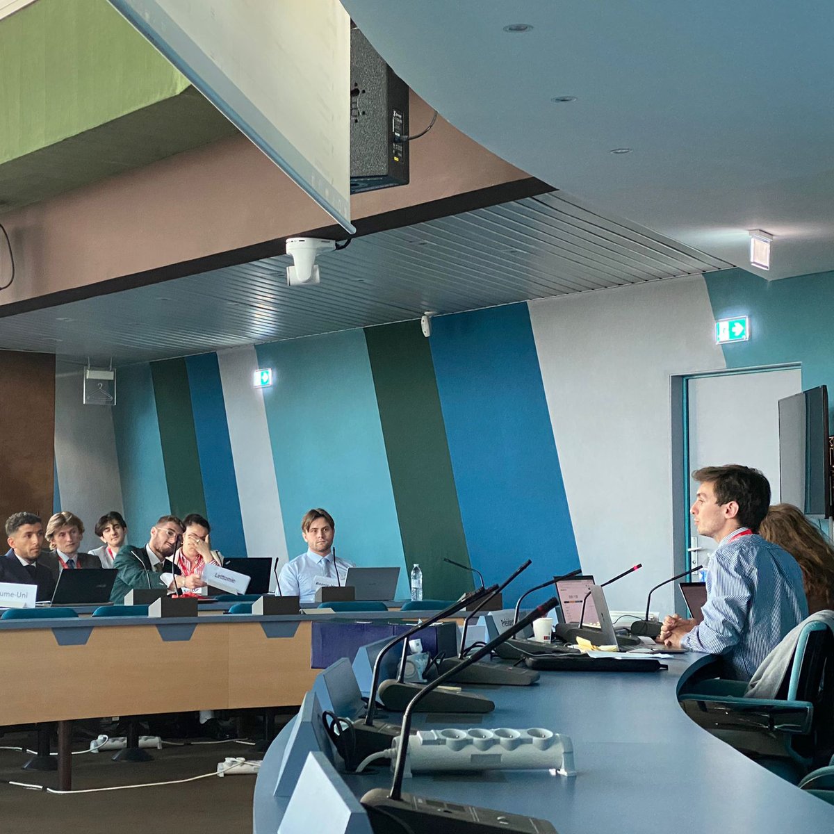 strasdiplomacy's tweet photo. 🇺🇳 Retour photo de la 1ère édition du #CoEMoN organisé par @RepFranceCdE au @coe à #Strasbourg! En collaboration avec @strasdiplomacy et @CinupParis. Avec le soutien de @francediplo et des partenaires du #contratTriennal : @Prefet67, @regiongrandest, @toutelalsace et @strasbourg. https://t.co/JFL1pQBLID