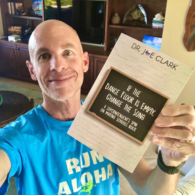 burgessdave's tweet photo. If the Dance Floor is Empty, Change the Song!
A Superintendent's Spin on Making School Rock.

Wisdom from @DrJoeClark for #edleaders at all levels. 
Still love this #dbcincbooks release with lessons and anecdotes from Joe!
https://t.co/N2qWsrFrQw
#leadlap #tlap https://t.co/sIPNYmwZUl