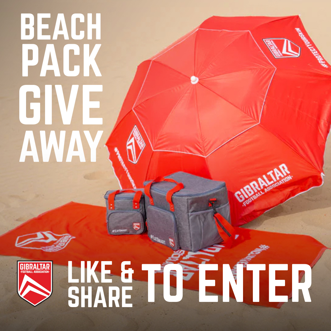 GibraltarFA's tweet photo. 📣 Competition Time 📣

We are giving away 5 ✋ of our summer beach essentials packs 🤯 Simply like and share to be in with a chance of winning ‼️ https://t.co/YcWDGXLtF7