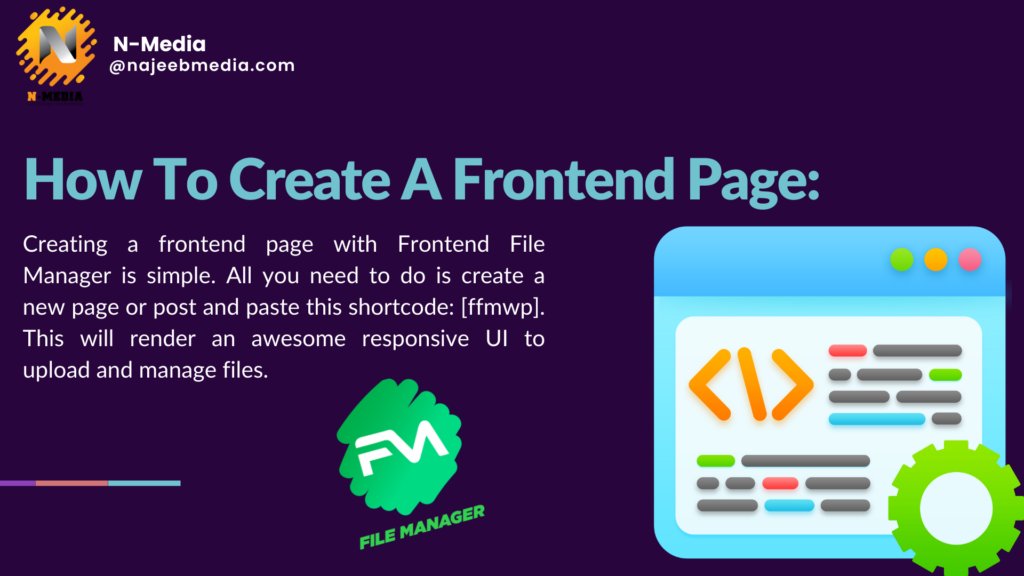 nmedia82's tweet image. najeebmedia.com/wordpress-plug…

Creating a #frontend page with Frontend #FileManager is simple. All you need to do is create a new page or post and paste this #shortcode: [ffmwp]. 

#Online #cybersecurity #Technology #NFT #Careers #Fintech #100DaysOfCode #Python #Marketing #blockchain