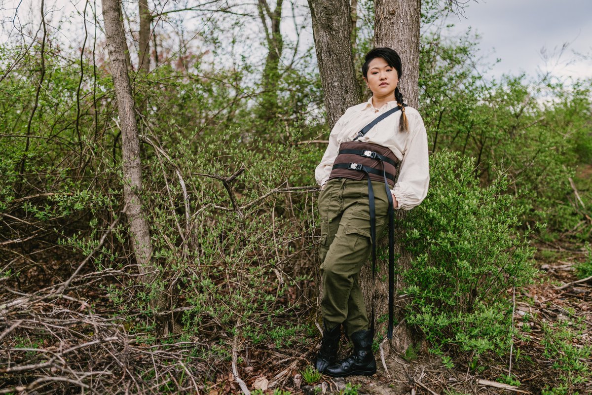 VolanteDesign's tweet photo. Whether you fight on the Dark Side or Light Side, the Obi belt is the perfect accessory for your next space battle. Get it in Blackout or Light Knight today! 

➡️https://t.co/ES0Na3IRpX⬅️

#gear #accessories #obi #kimono #punk #rogue #cyberpunk #unifit #unisex https://t.co/GNnDiCdTbu