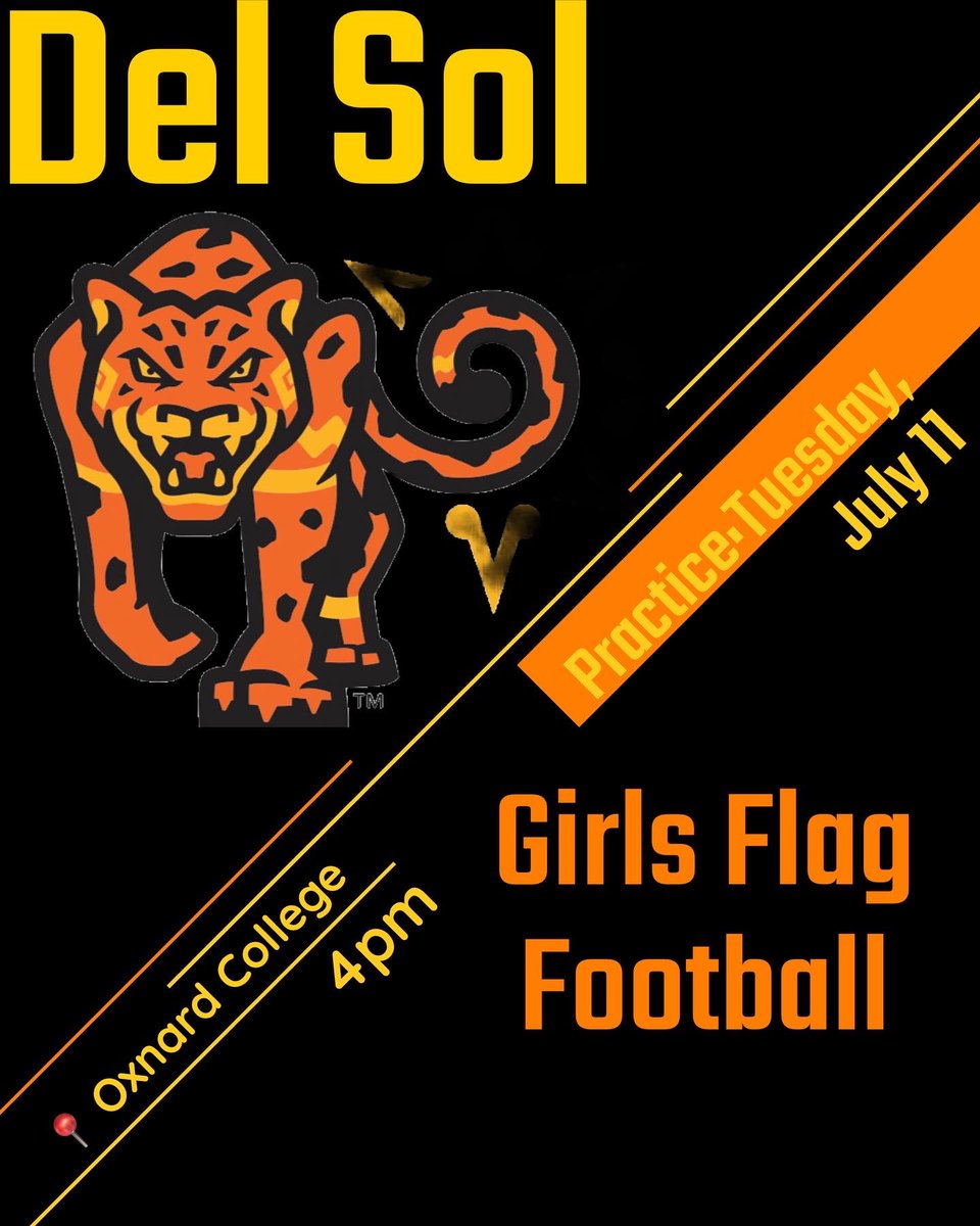 Del Sol High School Girls Flag Football tweet media