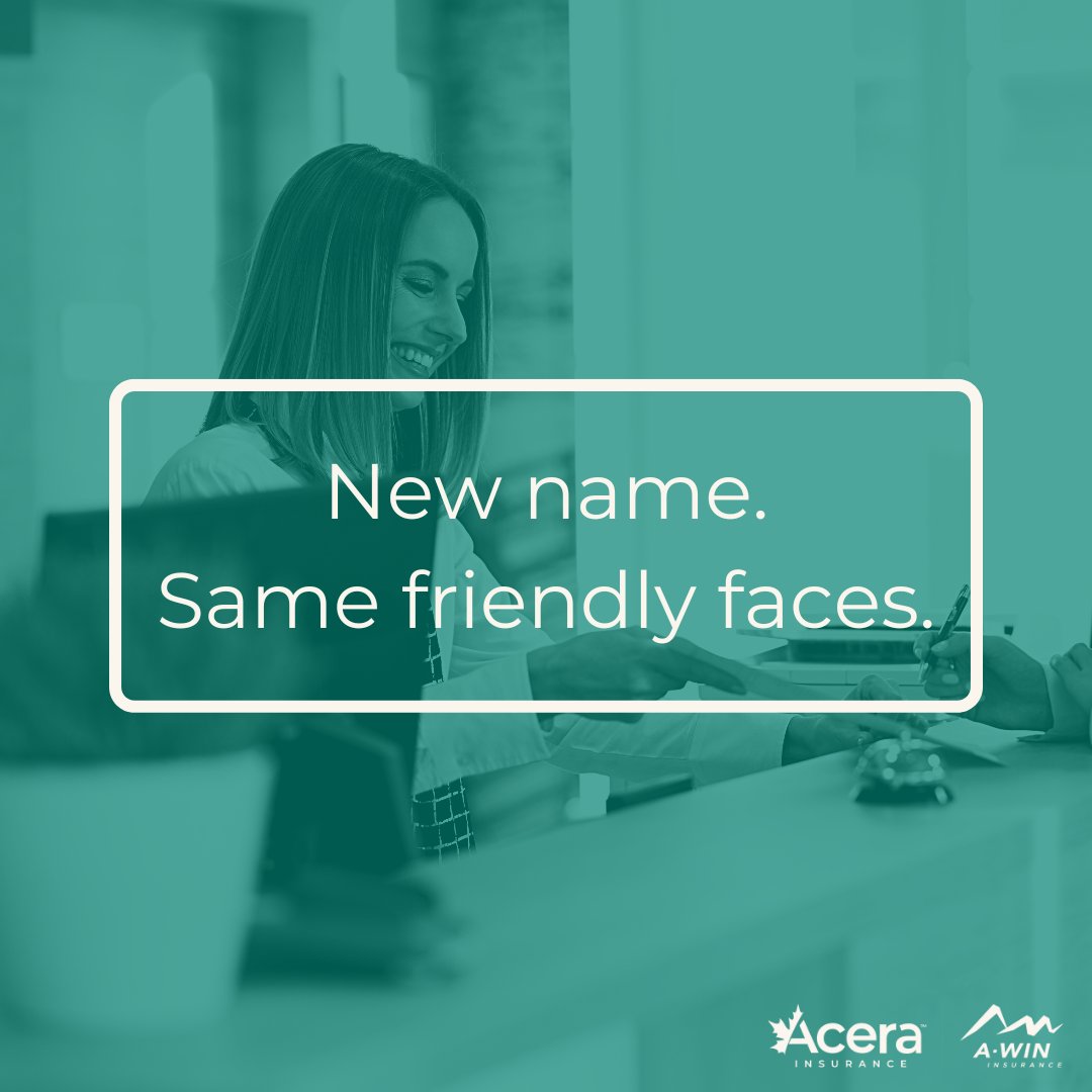 AWINInsurance's tweet photo. While we're re-branding to Acera Insurance Broker Network, our branches are still independently owned and operated. They remain committed to providing exceptional service and insurance advice with the same professionals local to your community you've come to know and trust. https://t.co/uOLkzVIhui